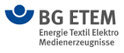 Logo Berufsgenossenschaft Energie Textil Elektro Medienerzeugnisse