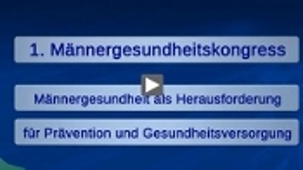 Mediplayer mit Video zum 1. Männergesundheitskongress